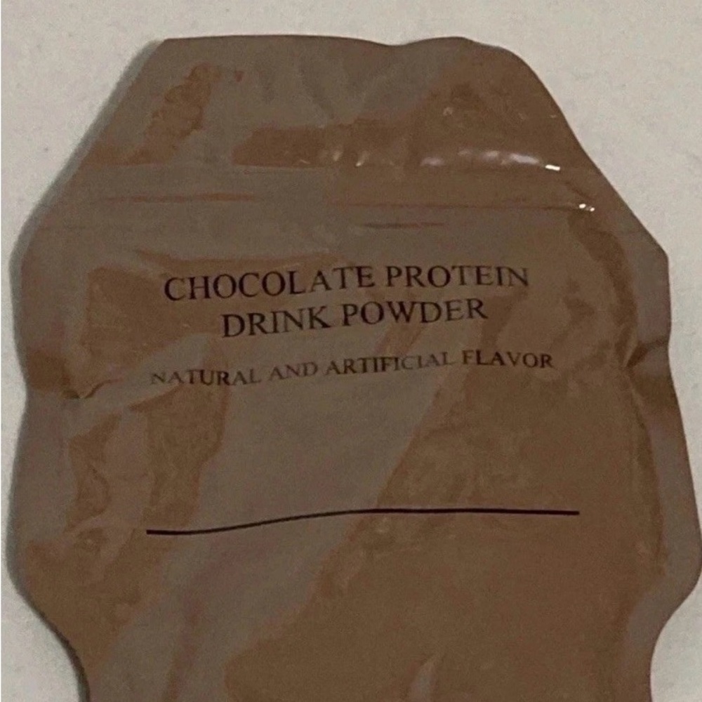 US Military MRE Chocolate Protein Powder Hunting Camping